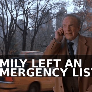EMILY LEFT AN EMERGENCY LIST.