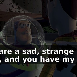 You are a sad, strange little man, and you have my pity.