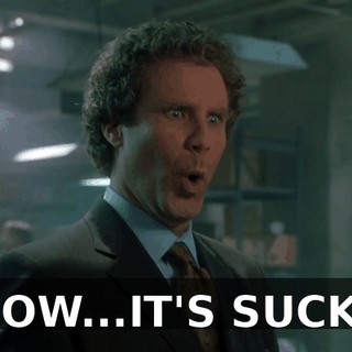 WOW...IT'S SUCKY.