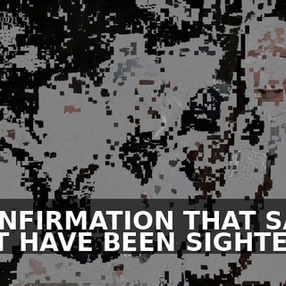 A CONFIRMATION THAT SANTA MUST HAVE BEEN SIGHTED