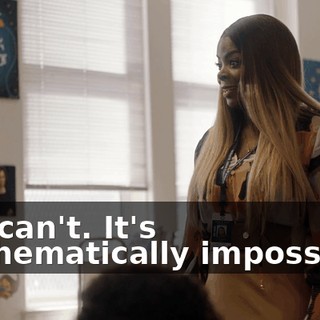 You can't. It's mathematically impossible.