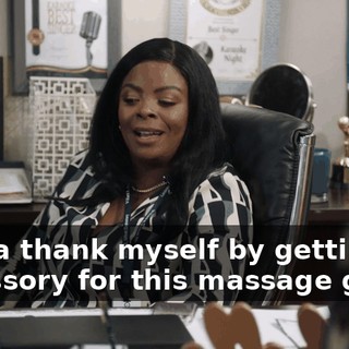 I'mma thank myself by getting an accessory for this massage gun.