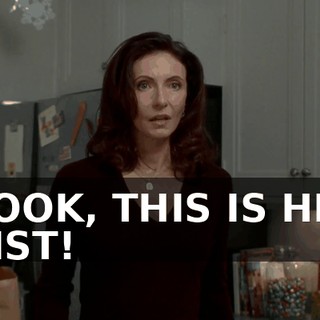 LOOK, THIS IS HIS LIST!