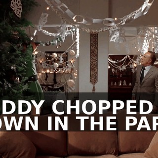 BUDDY CHOPPED IT DOWN IN THE PARK.