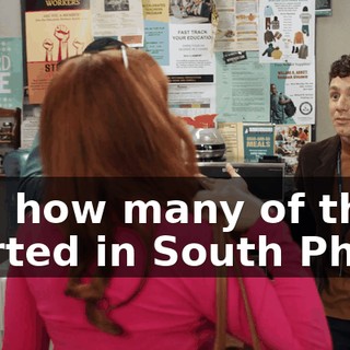 and how many of them started in South Philly.