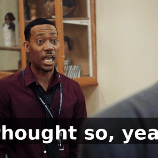 I thought so, yeah.