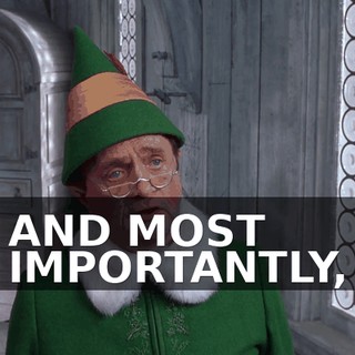 AND MOST IMPORTANTLY,