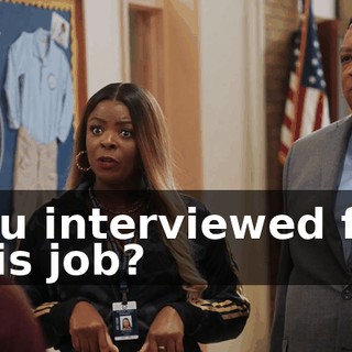 You interviewed for this job?