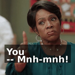 You -- Mnh-mnh!