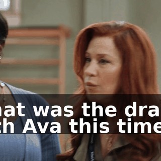 What was the drama with Ava this time?