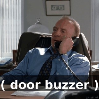 ( door buzzer )