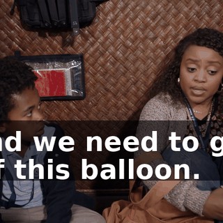 And we need to get off this balloon.