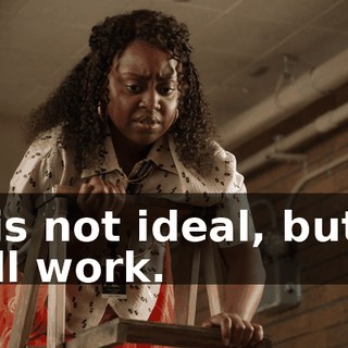 It is not ideal, but it will work.
