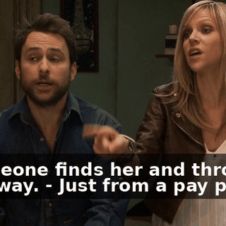 - Someone finds her and throws her away. - Just from a pay phone.