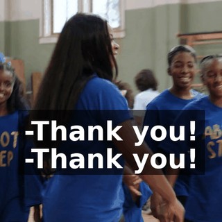 -Thank you! -Thank you!