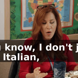You know, I don't just eat Italian,