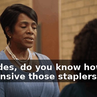 Besides, do you know how expensive those staplers are?