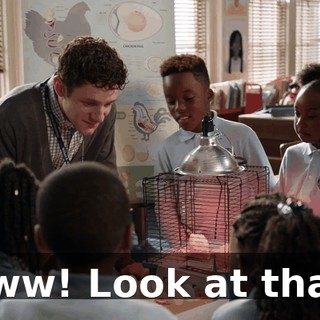 Aww! Look at that.