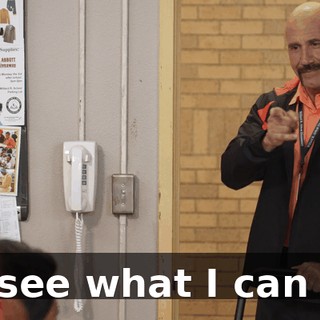 I'll see what I can do.
