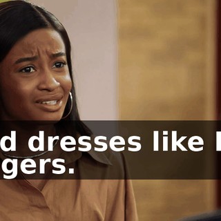 and dresses like Mr. Rogers.