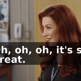 Oh, oh, oh, it's so great.