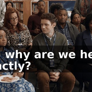 Uh, why are we here, exactly?