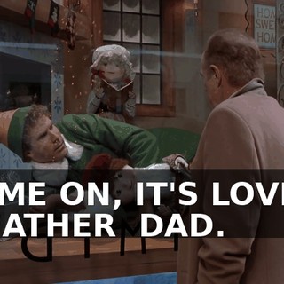 ♪ COME ON, IT'S LOVELY WEATHER ♪ DAD.