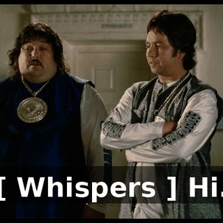 [ Whispers ] Hi.