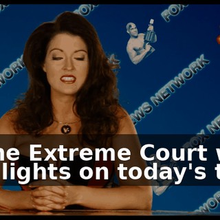 at the Extreme Court with highlights on today's trial.