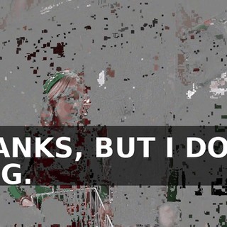 THANKS, BUT I DON'T SING.