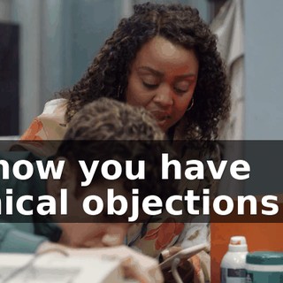 I know you have ethical objections to,