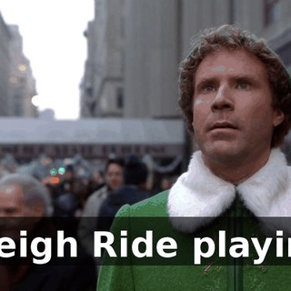 ( Sleigh Ride playing )