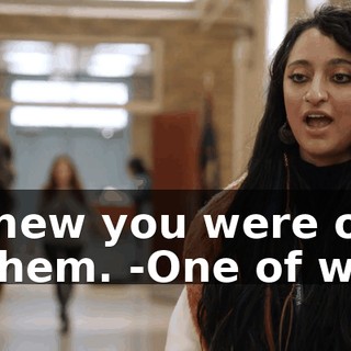-I knew you were one of them. -One of who?