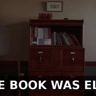 THE BOOK WAS ELF--