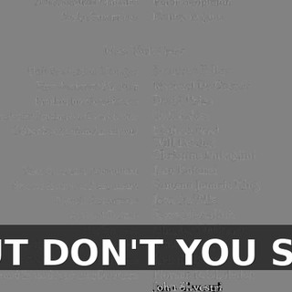 ♪ BUT DON'T YOU SEE ♪