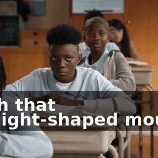 With that Twilight-shaped mouth!