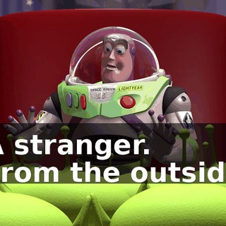 -A stranger. -From the outside.