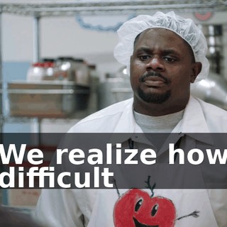 We realize how difficult