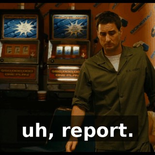 uh, report.