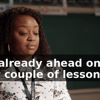 I'm already ahead on the first couple of lessons.