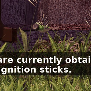 We are currently obtaining the ignition sticks.