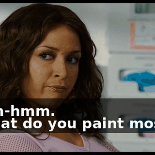 - Mm-hmm. - What do you paint mostly?