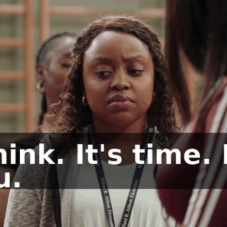I think. It's time. For you.