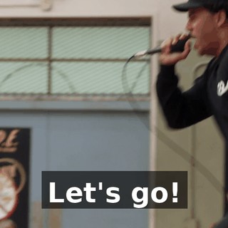 Let's go!