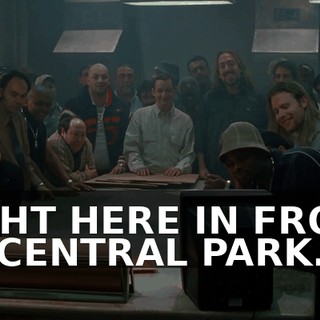 RIGHT HERE IN FRONT OF CENTRAL PARK.