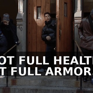 I GOT FULL HEALTH, I GOT FULL ARMOR.