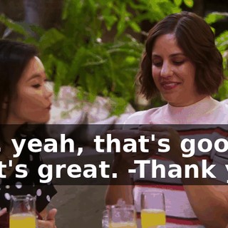 -Oh, yeah, that's good. That's great. -Thank you.