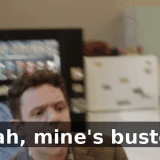Yeah, mine's busted.