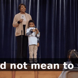 I did not mean to say