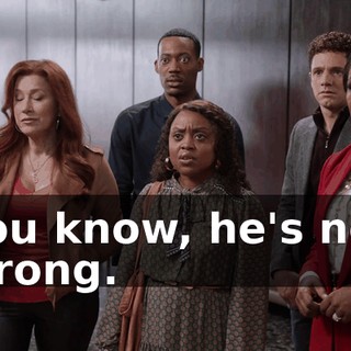 You know, he's not wrong.